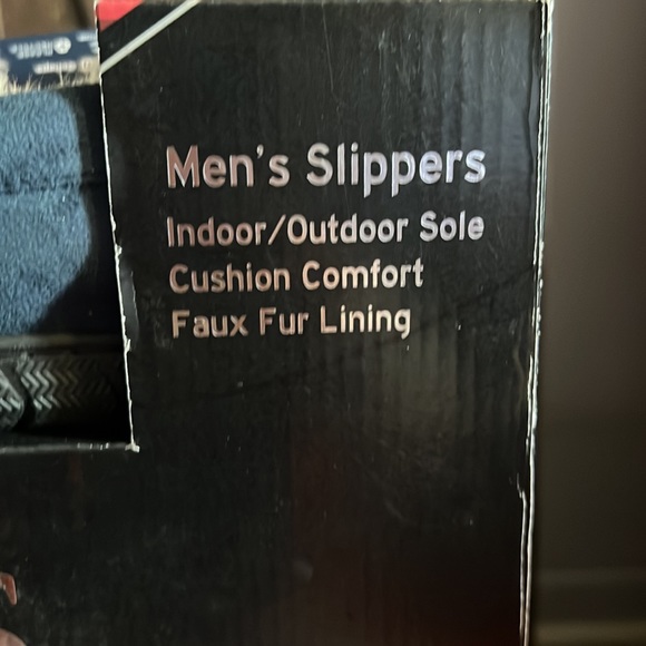 NEW CHAPS mens slippers size 13 - Picture 3 of 4